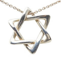 ティファニー スター オブ ダビデ ネックレス SV925 シルバー レディース TIFFANY&Co. 【中古】