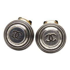シャネル ココマーク イヤリング シルバー メタル レディース CHANEL 【中古】