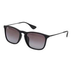 レイバン クリス サングラス グラデーションレンズ RB4187-F ブラック ラバー プラスチック メンズ Ray-Ban 【中古】
