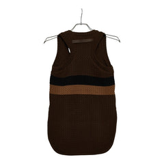 フェンディ ニットベスト サイズ36 ブラウン コットン ナイロン レディース FENDI 【中古】