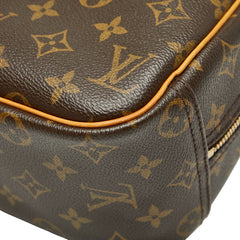 ルイ ヴィトン モノグラム トゥルーヴィル ハンドバッグ M42228 ブラウン PVC レザー レディース LOUIS VUITTON 【中古】
