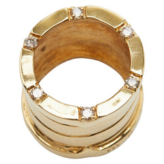 K18YG イエローゴールド ダイヤ0.10ct ペンダントトップ レディース 【中古】