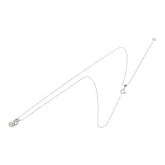 K18WG ホワイトゴールド ダイヤ0.30ct ペンダントネックレス レディース 【中古】