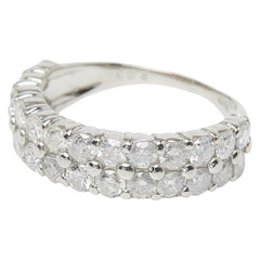 Pt900 プラチナ ダイヤ2.00ct リング 指輪 レディース 13号 【中古】