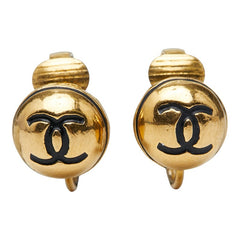 シャネル ココマーク イヤリング ゴールド メッキ レディース CHANEL 【中古】