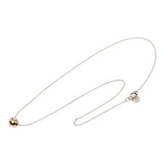 ティファニー ボール ネックレス シルバー ゴールド スターリングシルバー レディース TIFFANY&Co. 【中古】