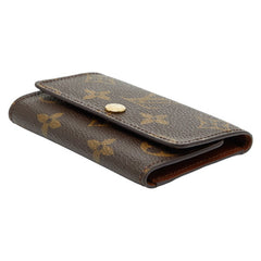 ルイ ヴィトン モノグラム ミュルティクレ6 キーケース 6連 M62630 ブラウン PVC レザー レディース LOUIS VUITTON 【中古】