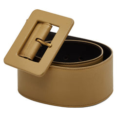 サンローラン ベルト サイズ：80 32 ベージュ レザー レディース SAINT LAURENT 【中古】