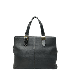 バーバリー トートバッグ ブラック レザー レディース BURBERRY 【中古】