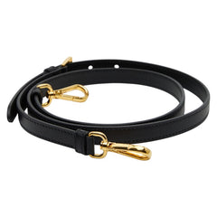 プラダ ショルダーストラップ ブラック レザー レディース PRADA 【中古】