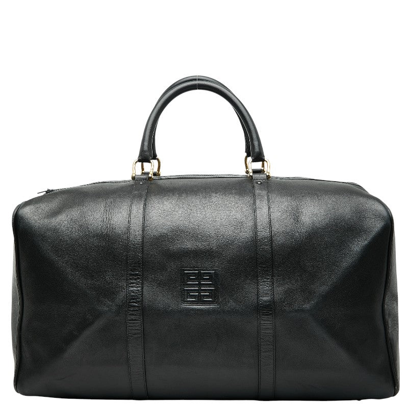 ジバンシー ボストンバッグ トラベルバッグ ブラック レザー レディース Givenchy 【中古】