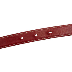 グッチ ベルト サイズ：70 28 レッド レザー レディース GUCCI 【中古】