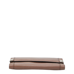 グッチ 長財布 Wホック 231839 ブラウン キャンバス レザー レディース GUCCI 【中古】
