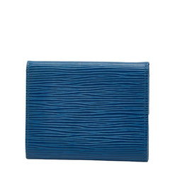 ルイ ヴィトン エピ ポルトモネ サーンプル コインケース 小銭入れ M63415 トレドブルー レザー レディース LOUIS VUITTON 【中古】