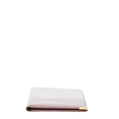 カルティエ マストライン カードケース 札入れ ワインレッド ボルドー レザー レディース CARTIER 【中古】