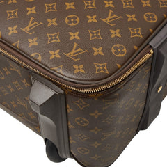 ルイ ヴィトン モノグラム ペガス70 キャリーバッグ スーツケース M23248 ブラウン PVC レディース LOUIS VUITTON 【中古】
