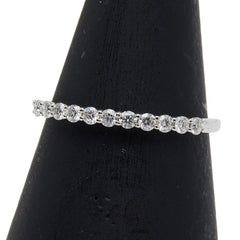 テイクアップ K10WG ホワイトゴールド キュービックジルコニア リング 指輪 レディース TAKE-UP 11号 【中古】