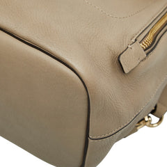 クロエ フェイ リュック バックパック ハンドバッグ 2WAY グレージュ レザー スウェード レディース Chloe 【中古】