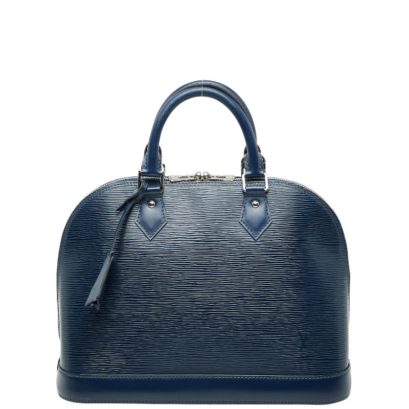ルイ ヴィトン エピ アルマPM ハンドバッグ M40620 アンディゴブルー ネイビー レザー レディース LOUIS VUITTON 【中古】