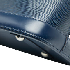 ルイ ヴィトン エピ アルマ ハンドバッグ M52145 トレドブルー レザー レディース LOUIS VUITTON 【中古】