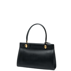 トリーバーチ ハンドバッグ ブラック レザー レディース Tory Burch 【中古】