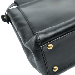 トリーバーチ ハンドバッグ ブラック レザー レディース Tory Burch 【中古】