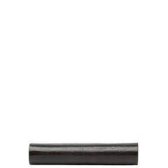 グッチ クロコ型押し クラッチバッグ ブラウン レザー レディース GUCCI 【中古】