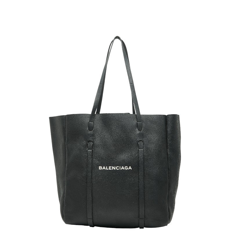 バレンシアガ エブリデイ トートS トートバッグ ショルダーバッグ 475199 ブラック レザー レディース BALENCIAGA 【中古】