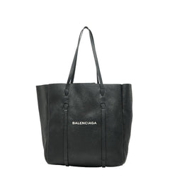 バレンシアガ エブリデイ トートS トートバッグ ショルダーバッグ 475199 ブラック レザー レディース BALENCIAGA 【中古】