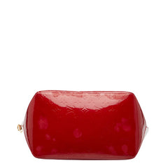 ルイ ヴィトン モノグラム ヴェルニ ベルヴューGM ハンドバッグ トートバッグ M93587 ポムダムール レッド パテントレザー レディース LOUIS VUITTON 【中古】