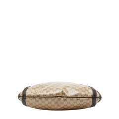 グッチ GGクリスタル ハンドバッグ ショルダーバッグ 2WAY 268641 ブラウン PVC レザー レディース GUCCI 【中古】