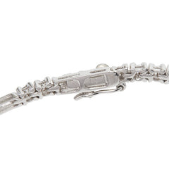 K18WG ホワイトゴールド ダイヤ0.50ct ブレスレット レディース 【中古】