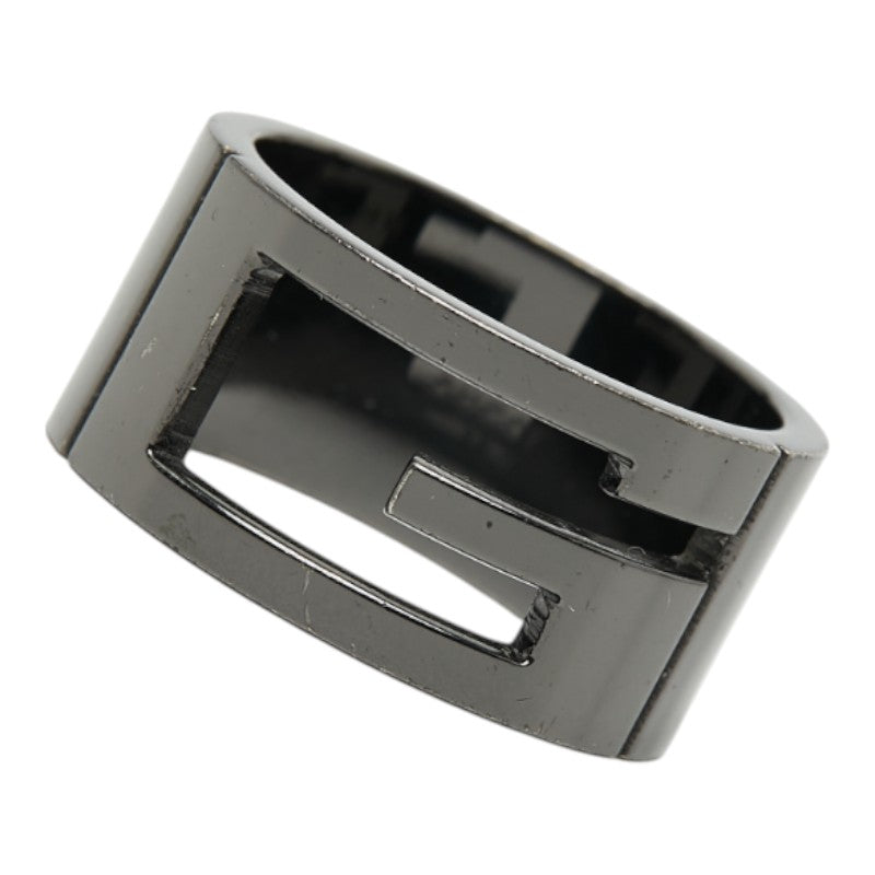 グッチ SV925 シルバー ブランデッドG リング 指輪 #24 メンズ GUCCI 22号 【中古】