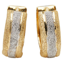 K18YG イエローゴールド K18WG ホワイトゴールド ピアス レディース 【中古】