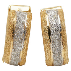 K18YG イエローゴールド K18WG ホワイトゴールド ピアス レディース 【中古】