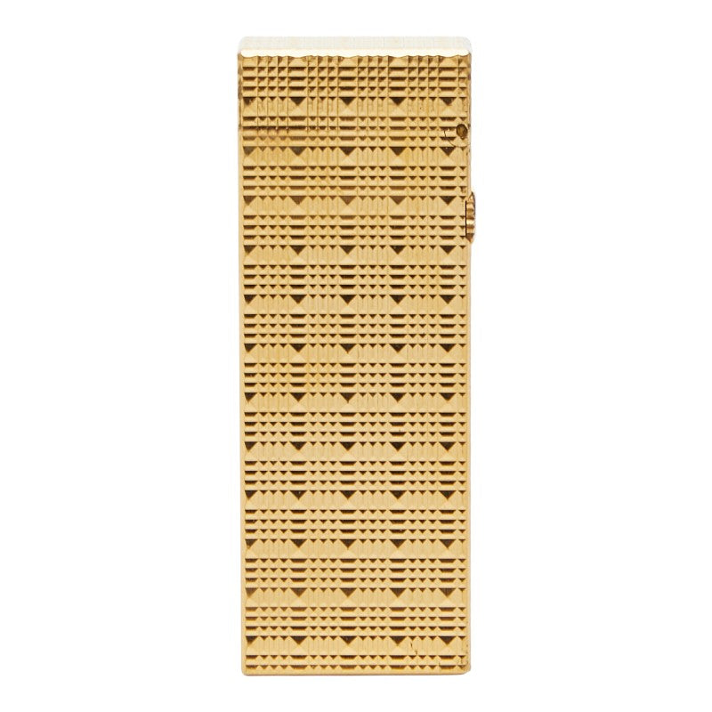 ダンヒル ガスライターローラー式 喫煙具 火花あり 着火不可 ゴールド メッキ メンズ Dunhill 【中古】