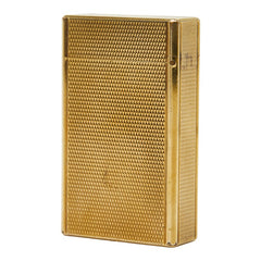 デュポン ライン1 着火確認済 ガスライター ゴールド メッキ メンズ Dupont 【中古】