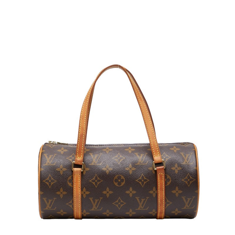 ルイ ヴィトン モノグラム パピヨン26 ハンドバッグ M51386 ブラウン PVC レザー レディース LOUIS VUITTON 【中古】