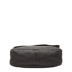 グッチ グッチシマ 斜め掛け ショルダーバッグ 223665 ブラウン レザー メンズ GUCCI 【中古】