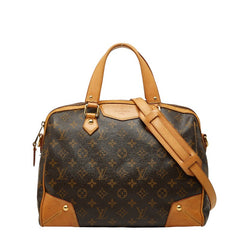 ルイ ヴィトン モノグラム レティーロPM ハンドバック ショルダバッグ 2WAY M40325 ブラウン PVC レザー レディース LOUIS VUITTON 【中古】