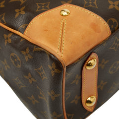 ルイ ヴィトン モノグラム レティーロPM ハンドバック ショルダバッグ 2WAY M40325 ブラウン PVC レザー レディース LOUIS VUITTON 【中古】