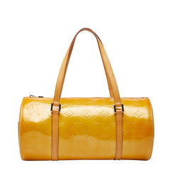 ルイ ヴィトン モノグラム ヴェルニ ベッドフォード ハンドバッグ M91006 ベージュ パテントレザー レディース LOUIS VUITTON 【中古】