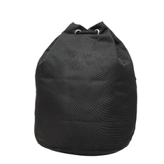 プラダ 三角ロゴプレート ポーチ ブラック ナイロン レディース PRADA 【中古】