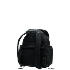 ゼニア リュック バックパック ブラック ナイロン レザー レディース Zegna 【中古】