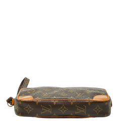 ルイ ヴィトン モノグラム マルリードラゴンヌPM セカンドバッグ M51827 ブラウン PVC レザー レディース LOUIS VUITTON 【中古】