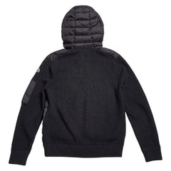 モンクレール CARDIGAN TRICOT ダウンジャケット サイズM ブラック ナイロン ダウン メンズ MONCLER 【中古】
