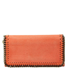 ステラマッカートニー ファラベラ 長財布 オレンジ ポリエステル レディース Stella McCartney 【中古】