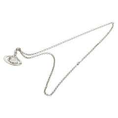 ヴィヴィアンウエストウッド プチオーブ ペンダントネックレス シルバー メタル ラインストーン レディース Vivienne Westwood 【中古】