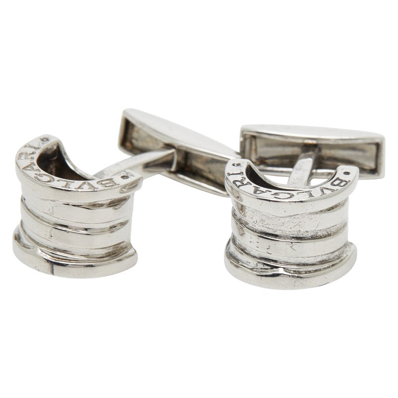 ブルガリ ブルガリブルガリ カフス カフリンクス シルバー SV925 シルバー メンズ BVLGARI 【中古】