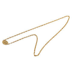 シャネル ココマーク ロングネックレス ゴールド メッキ レディース CHANEL 【中古】